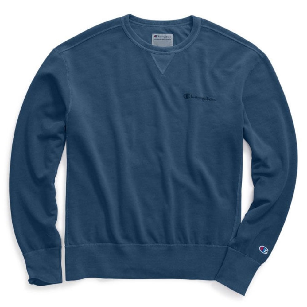 CHAMPION Men's Vintage Dye Fleece Crewneck Pullover S