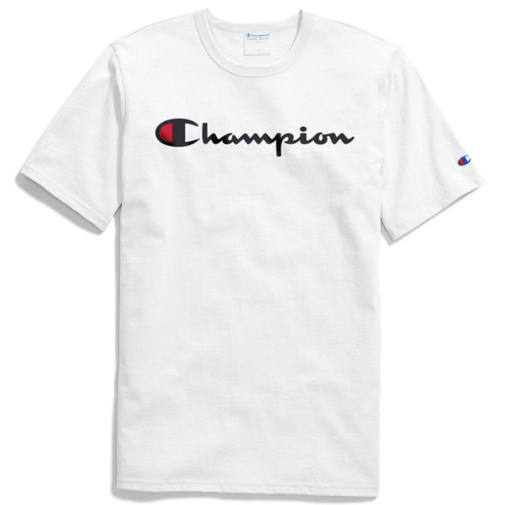 CHAMPION Men's Script Logo Graphic Jersey Short-Sleeve Tee - Bob’s Stores