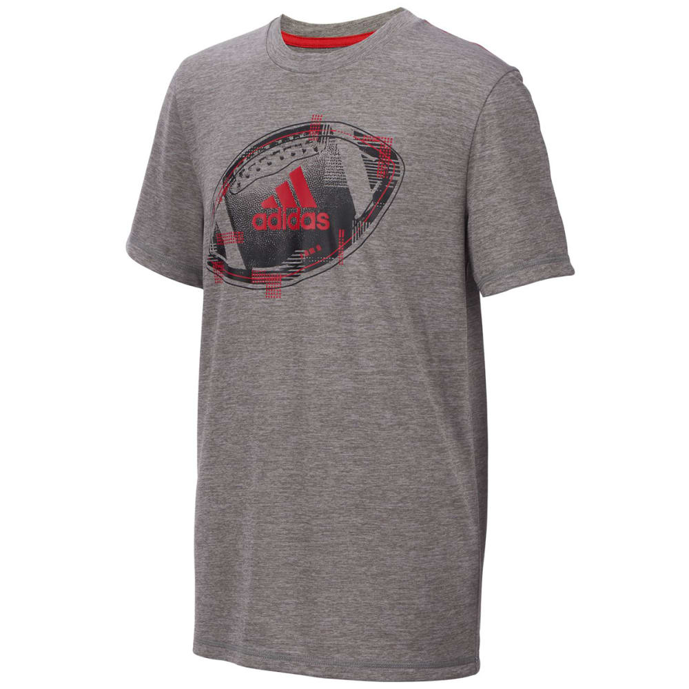 ADIDAS Big Boys' Abstract Ball Short-Sleeve Tee S
