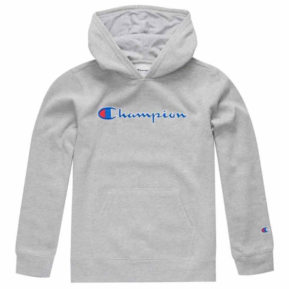 CHAMPION Big Boys' Heritage Script Logo Pullover Hoodie - Bob’s Stores