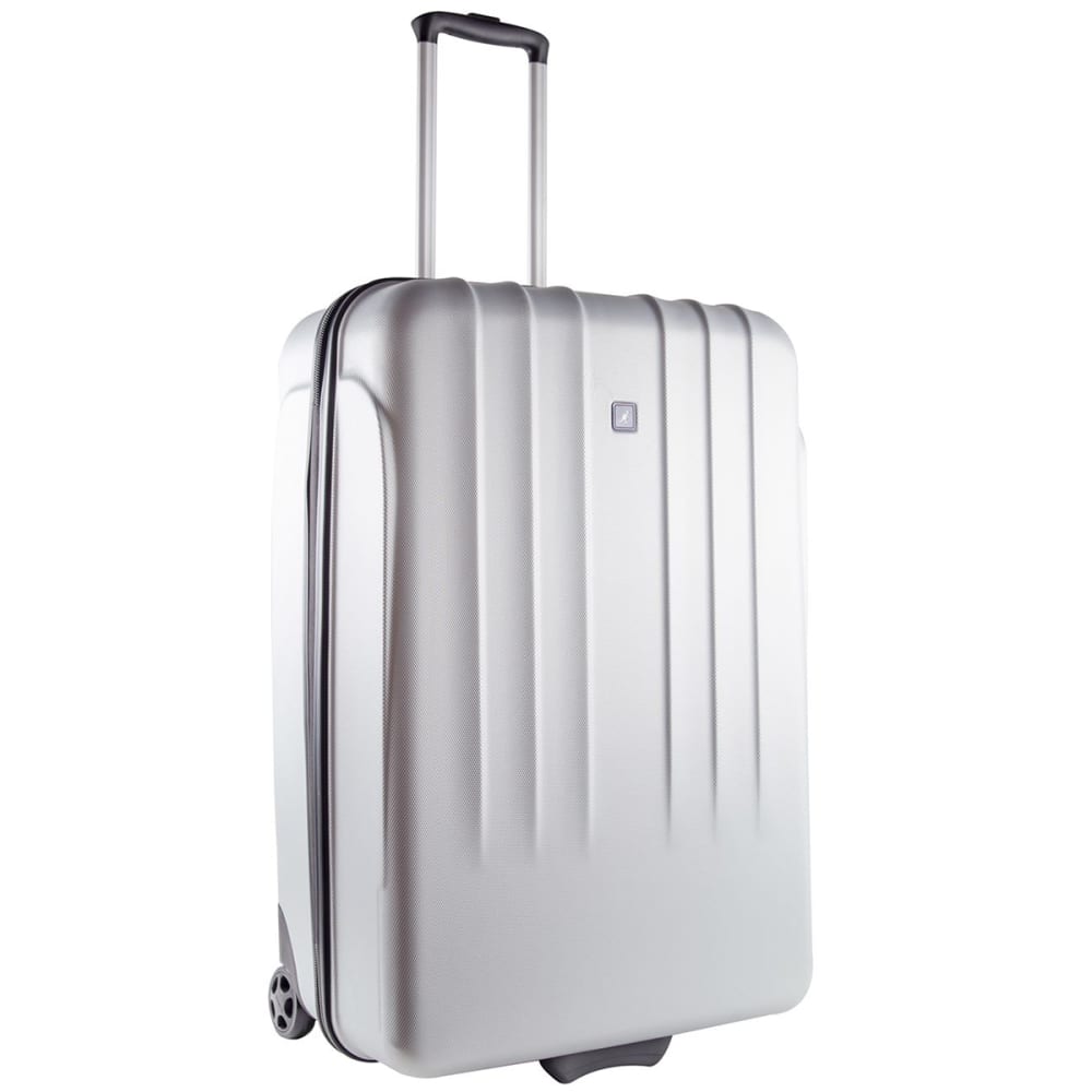 kangol silver suitcase