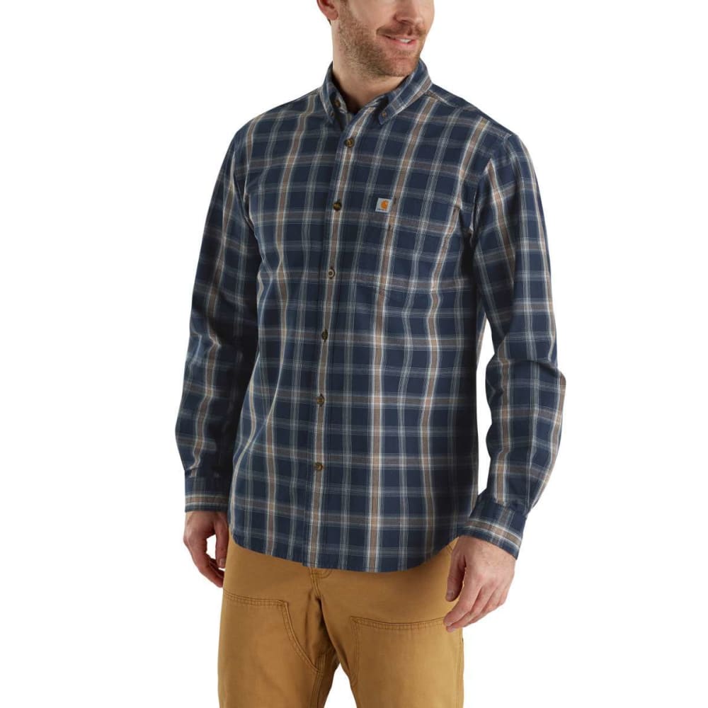 CARHARTT Men's Essential Plaid Long-Sleeve Shirt M