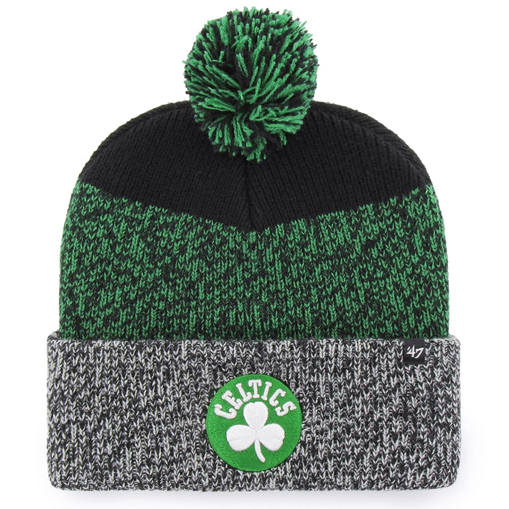 BOSTON CELTICS '47 Static Knit Cuffed Pom Beanie ONE SIZE