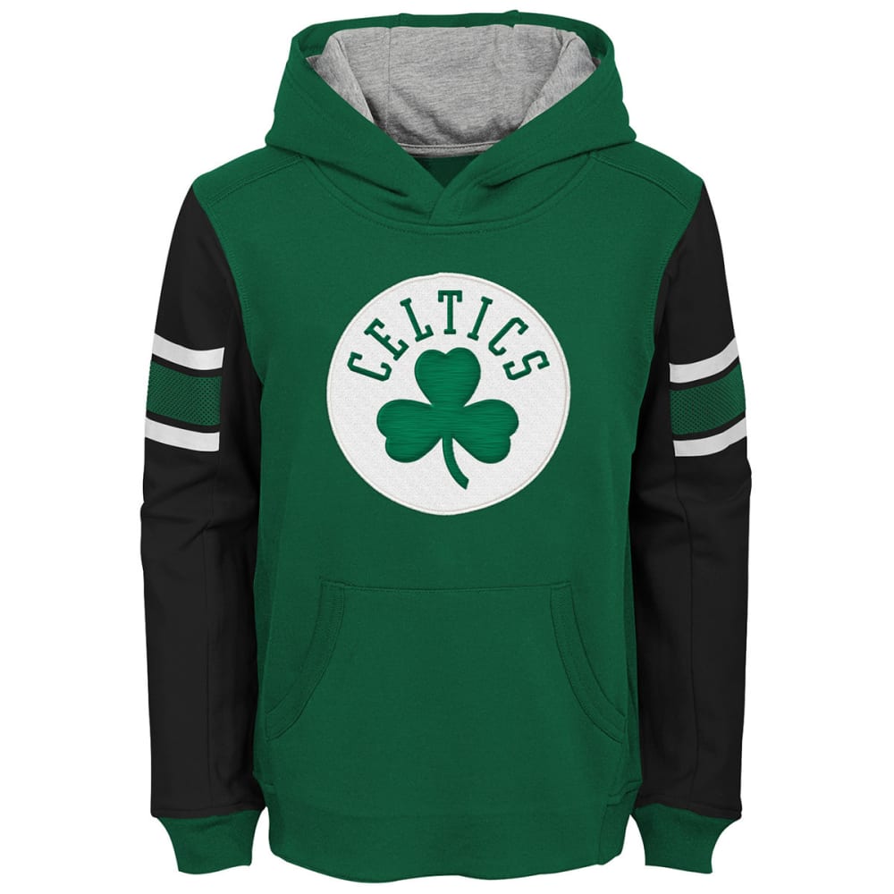 BOSTON CELTICS Big Boys' Color-Blocked Pullover Hoodie - Bob’s Stores