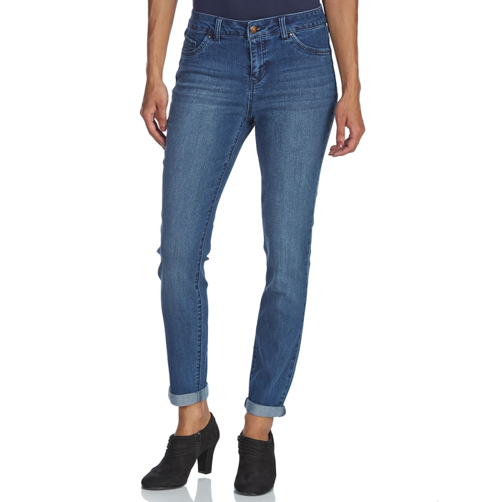 D JEANS Women's High-Rise Roll Cuff Ankle Jeans - Bob’s Stores