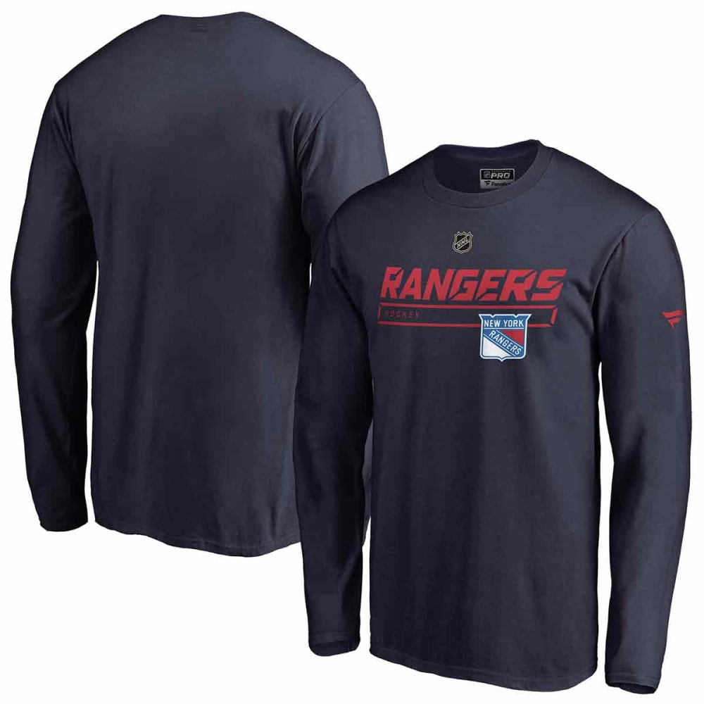 NEW YORK RANGERS Men's Authentic Pro Prime Long-Sleeve Tee L