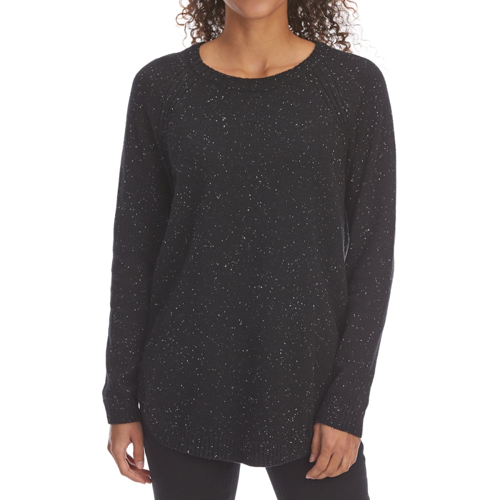 JEANNE PIERRE Women's Crew Flex Raglan Long-Sleeve Sweater S