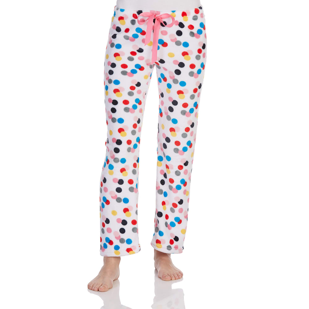 RENE ROFE Women's Polka Dot Plush Sleep Pants - Bob’s Stores