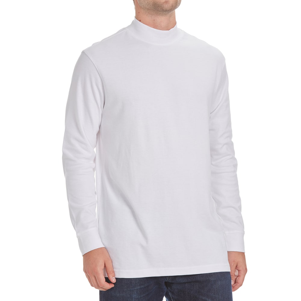 RUGGED TRAILS Men's Mock Neck Long-Sleeve Shirt - Bob’s Stores