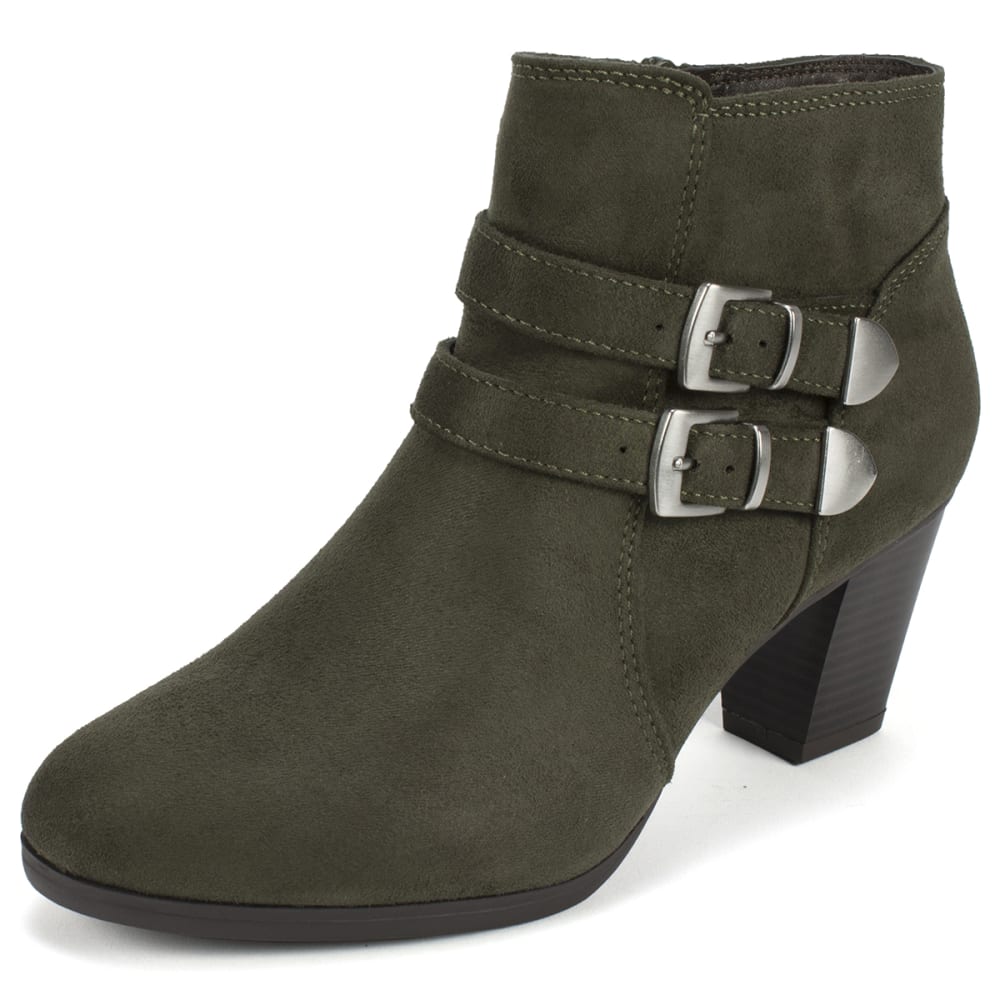 RIALTO Women's Frea Double-Buckle Booties - Bob’s Stores