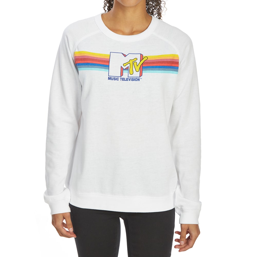 FREEZE Juniors' MTV Fleece Long-Sleeve Pullover S