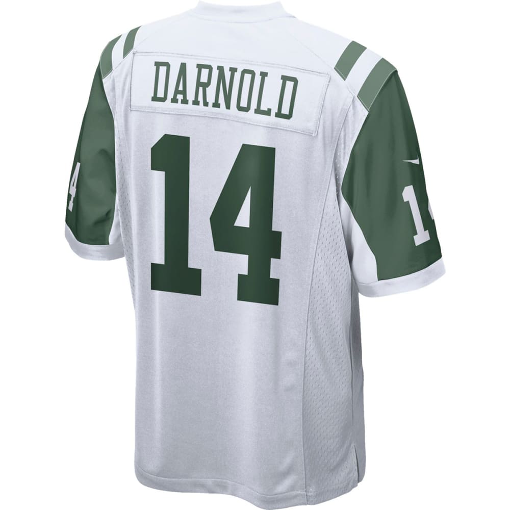 Men's New York Jets Sam Darnold Nike White Game Jersey