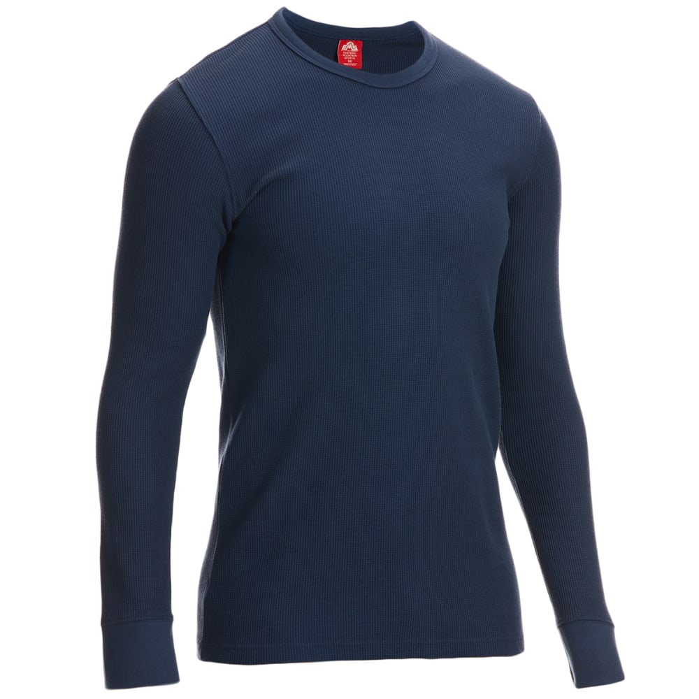 EMS Men's Rowan Waffle Crew Long-Sleeve Shirt M