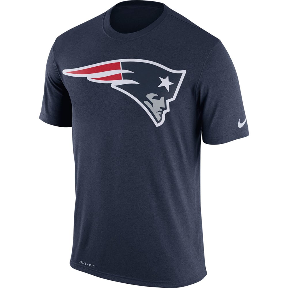 NIKE Men's New England Patriots Legend Logo Performance Dri-FIT Short ...
