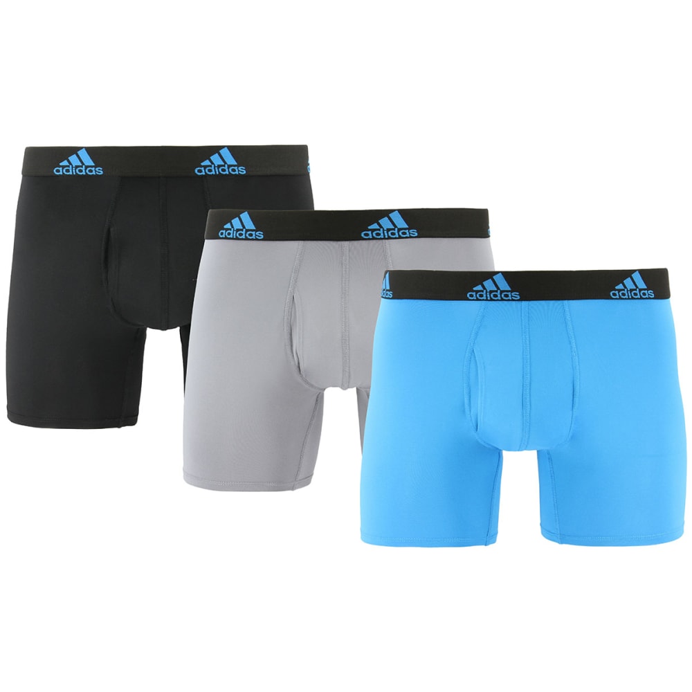 ADIDAS Men's Climalite Boxer Briefs, 3-Pack - Bob’s Stores