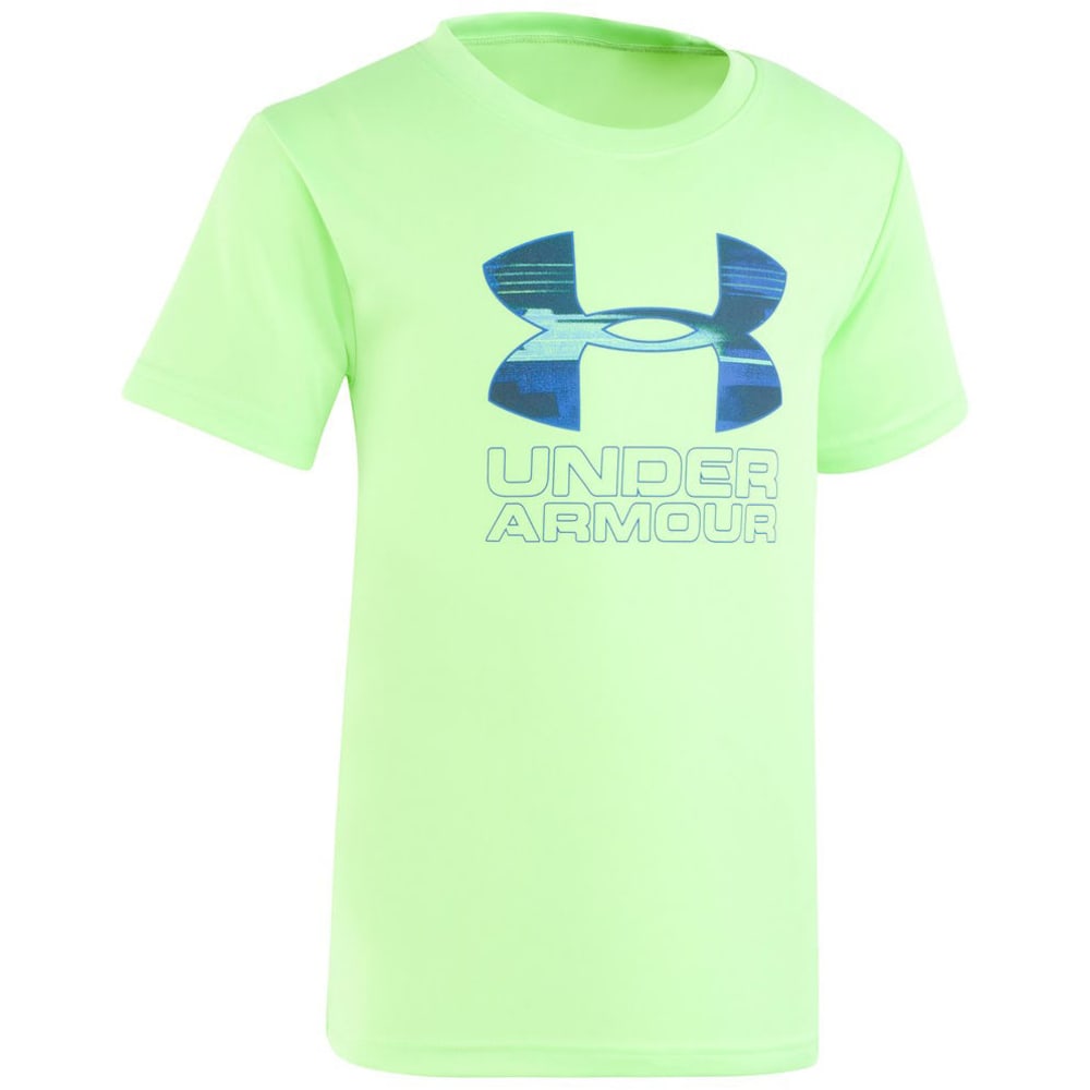 UNDER ARMOUR Boys' Latitude Big Logo Short-Sleeve Tee 4