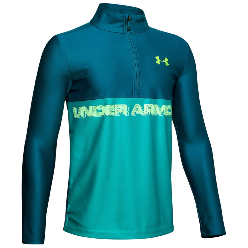 UNDER ARMOUR Boys' Tech Half Zip Long-Sleeve Shirt - Bob’s Stores