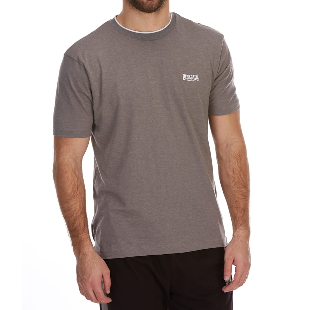 LONSDALE Men's Tipped Tee XS