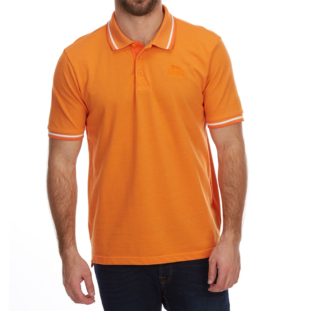 LONSDALE Men's Short-sleeve Tipped Polo Shirt - Bobâs Stores