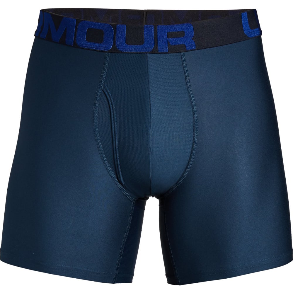 UNDER ARMOUR Men's Tech 6 in. Boxerjock Boxer Briefs, 2-Pack - Bob’s Stores