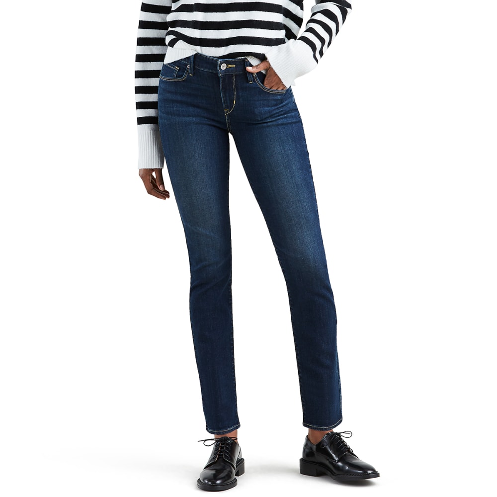 LEVI'S Women's Mid Rise Skinny Jeans, Regular Length 4