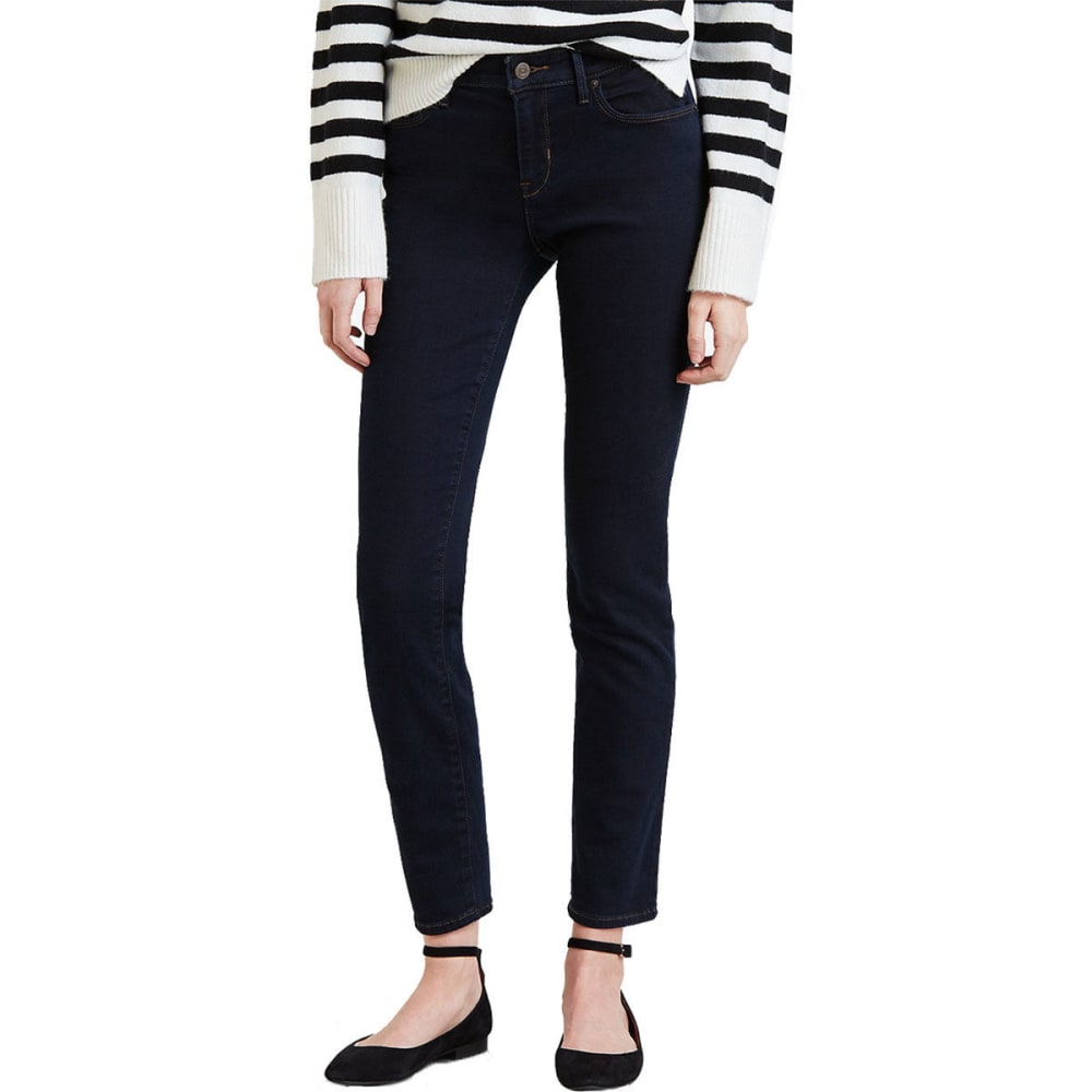LEVI'S Women's Mid Rise Skinny Jeans, Regular Length 4