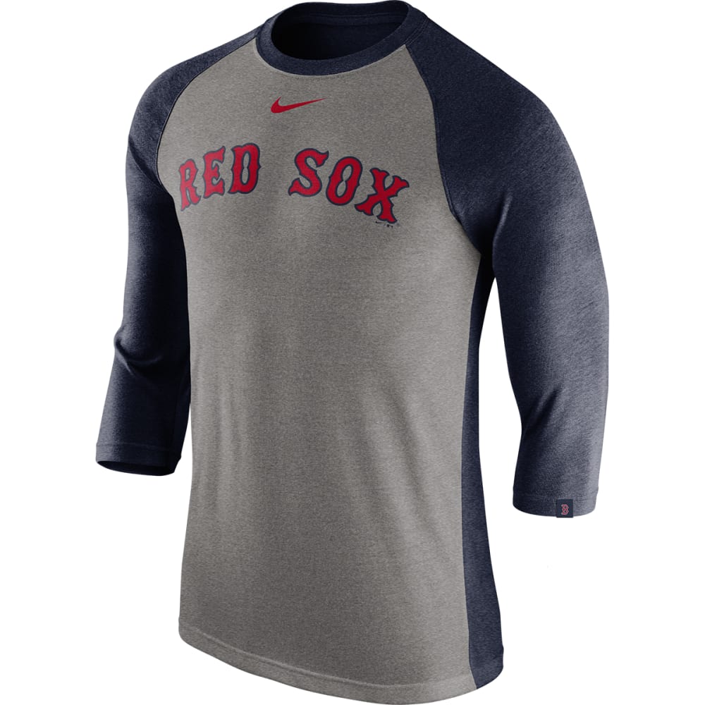 BOSTON RED SOX Men's Dugout 3/4-Sleeve Shirt