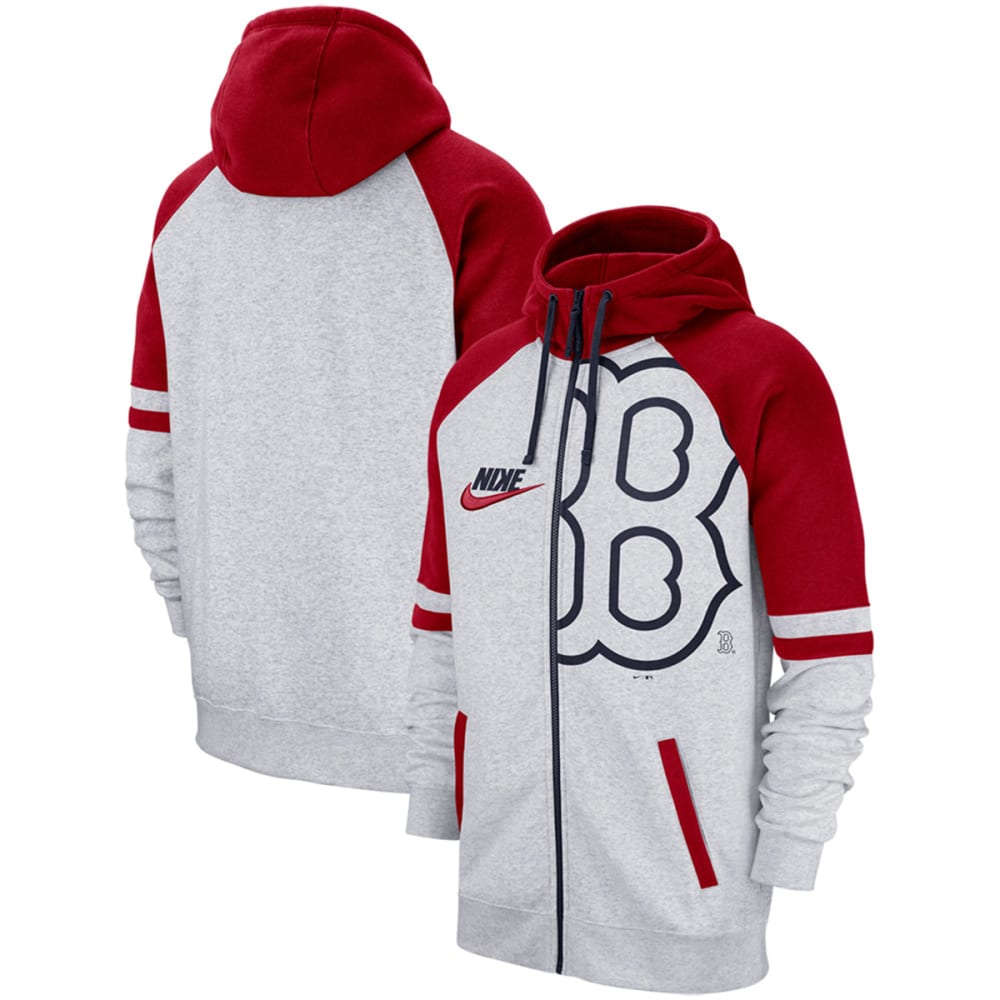 BOSTON RED SOX Men's Full-Zip Hoodie - Bob’s Stores