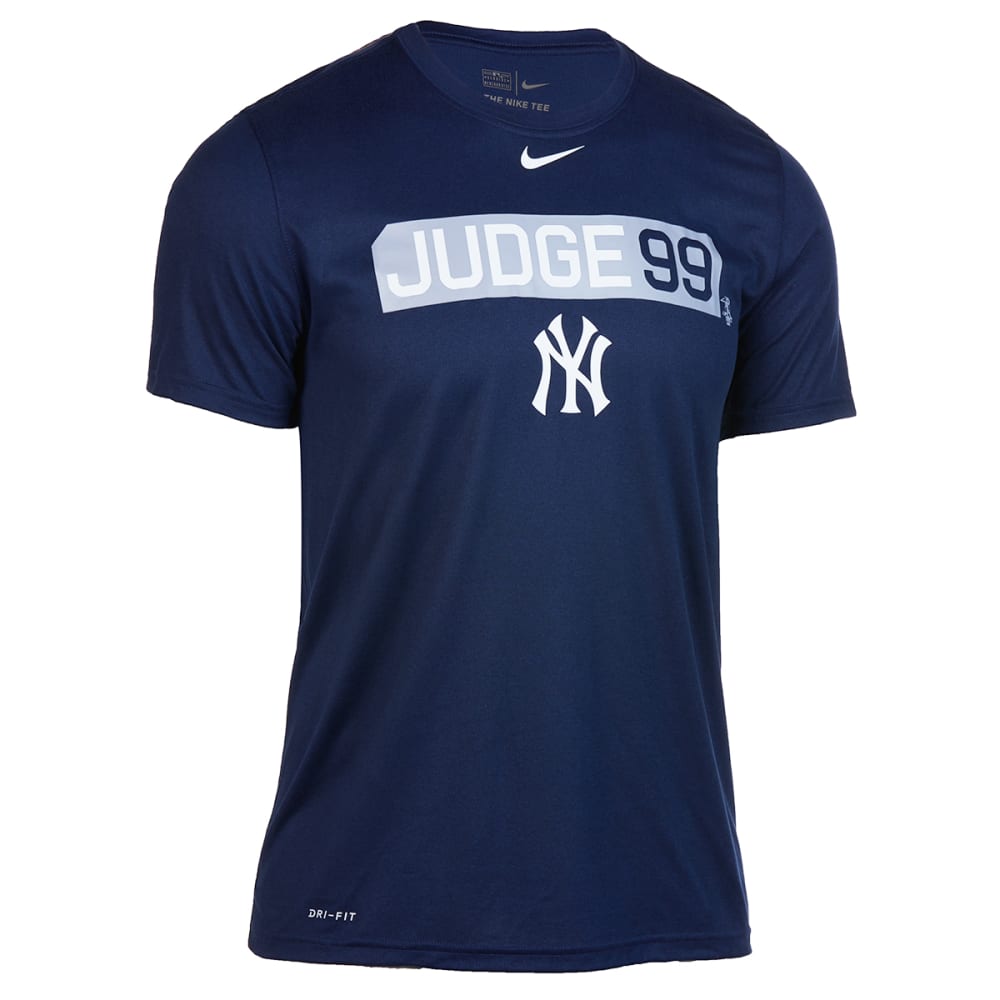 Men's Nike Aaron Judge White New York Yankees Name & Number T-Shirt