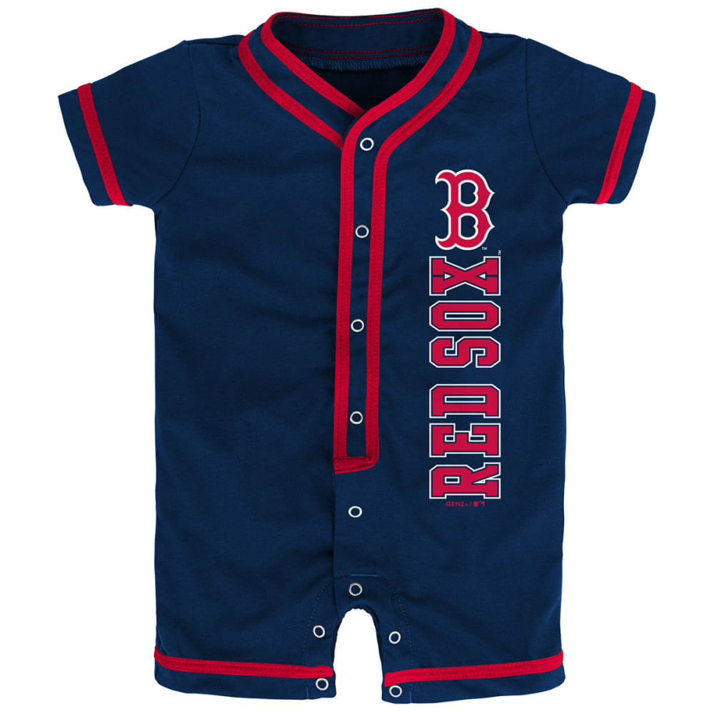 BOSTON RED SOX Newborns' Game Ready Coverall Romper 0-3M
