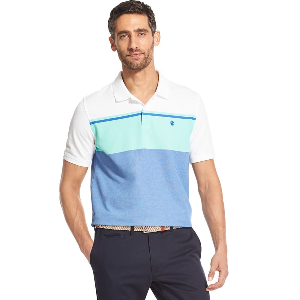 IZOD Men's Colorblock Short-Sleeve Polo - Bob’s Stores