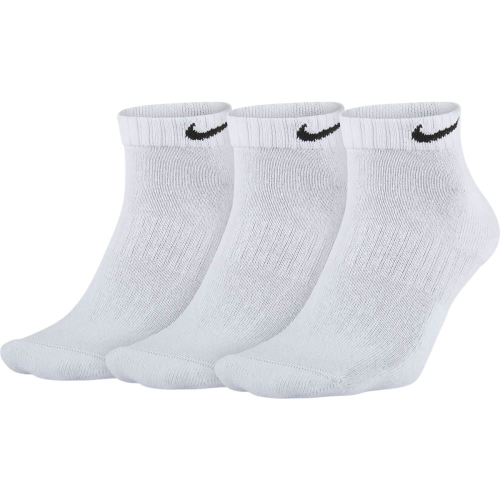 NIKE Men's Everyday Cushion Low Socks, 3-Pack L