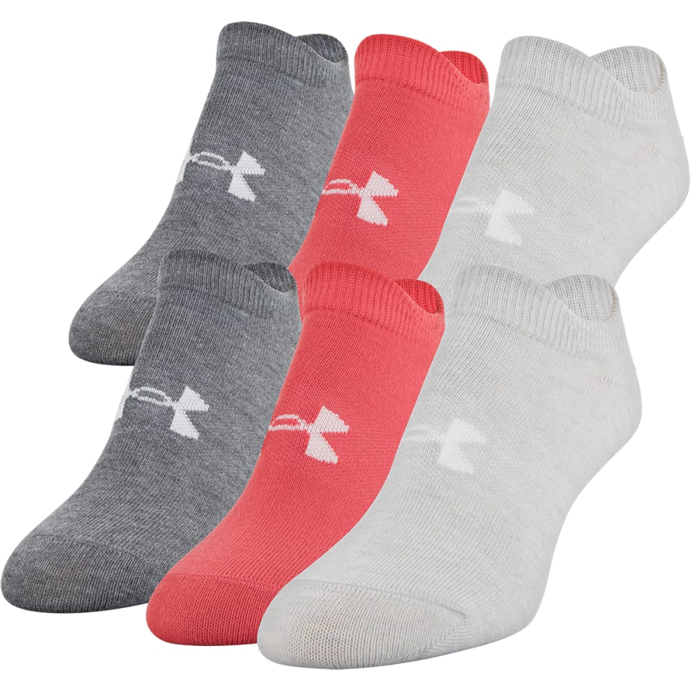 UNDER ARMOUR Women's Essential No Show Socks, 6-Pack - Bob’s Stores