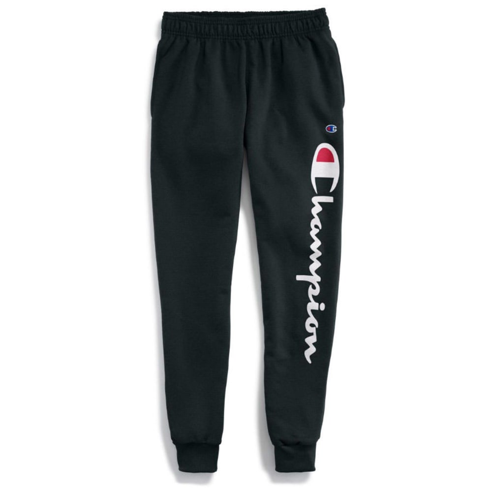 CHAMPION Men's Classic Jersey Joggers, Vertical Script Logo - Bob’s Stores