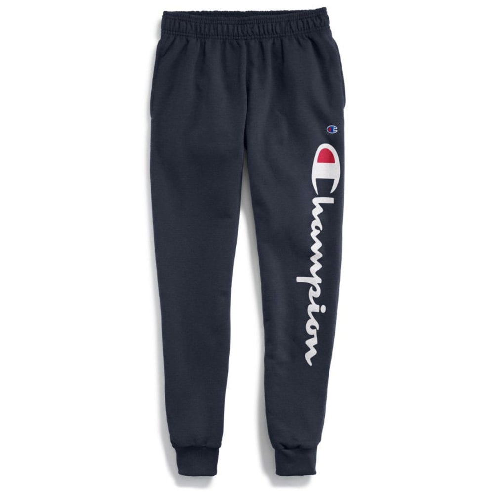 CHAMPION Men's Classic Jersey Joggers, Vertical Script Logo - Bob’s Stores