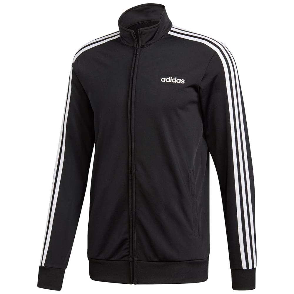 ADIDAS Men's Essential 3Stripe Tricot Track Jacket S