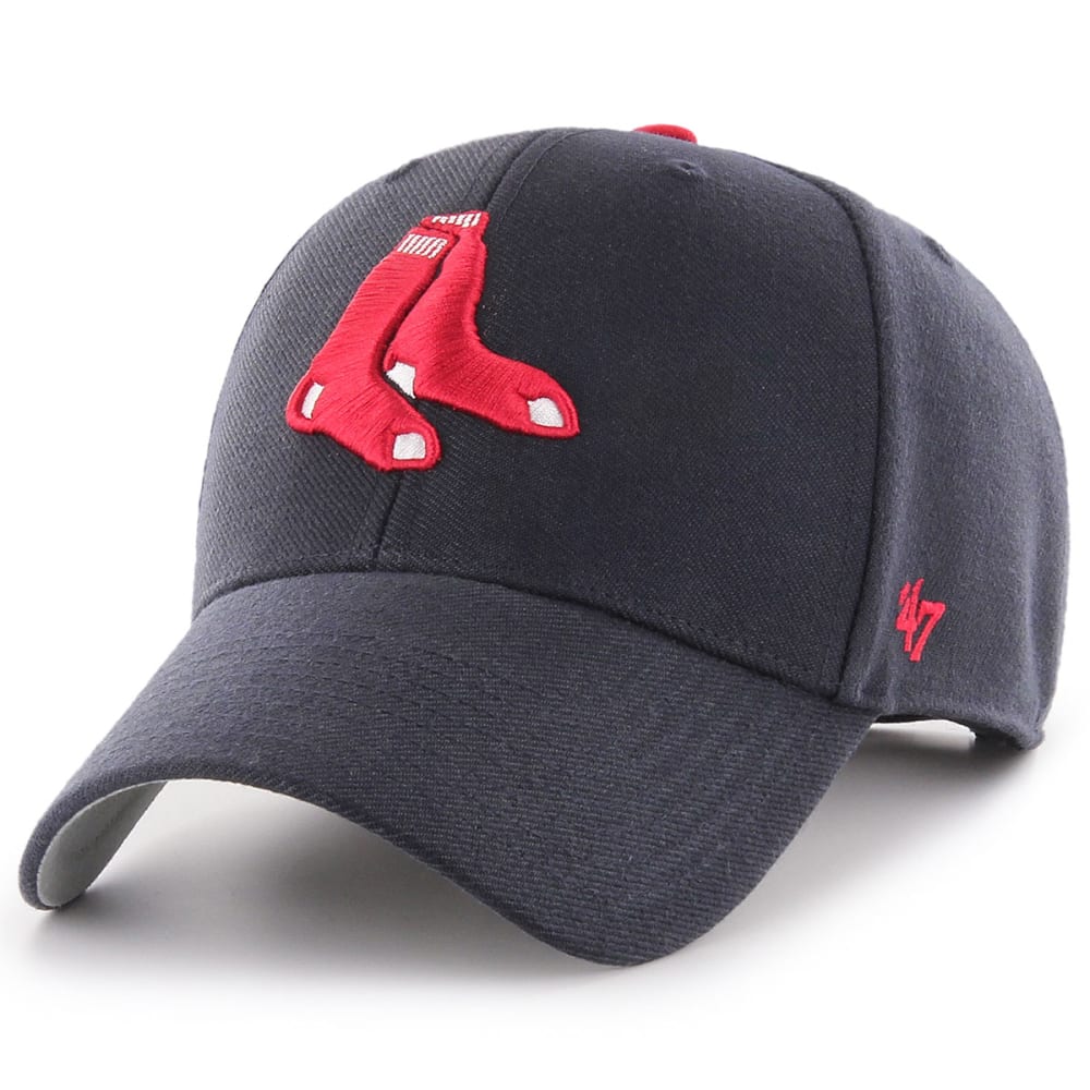 BOSTON RED SOX Men's MVP Adjustable Hat ONE SIZE