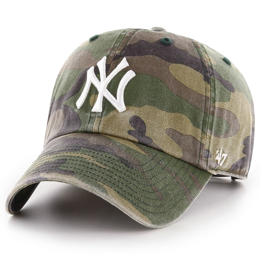 47 Men's New York Yankees Camo Camo Trucker Hat