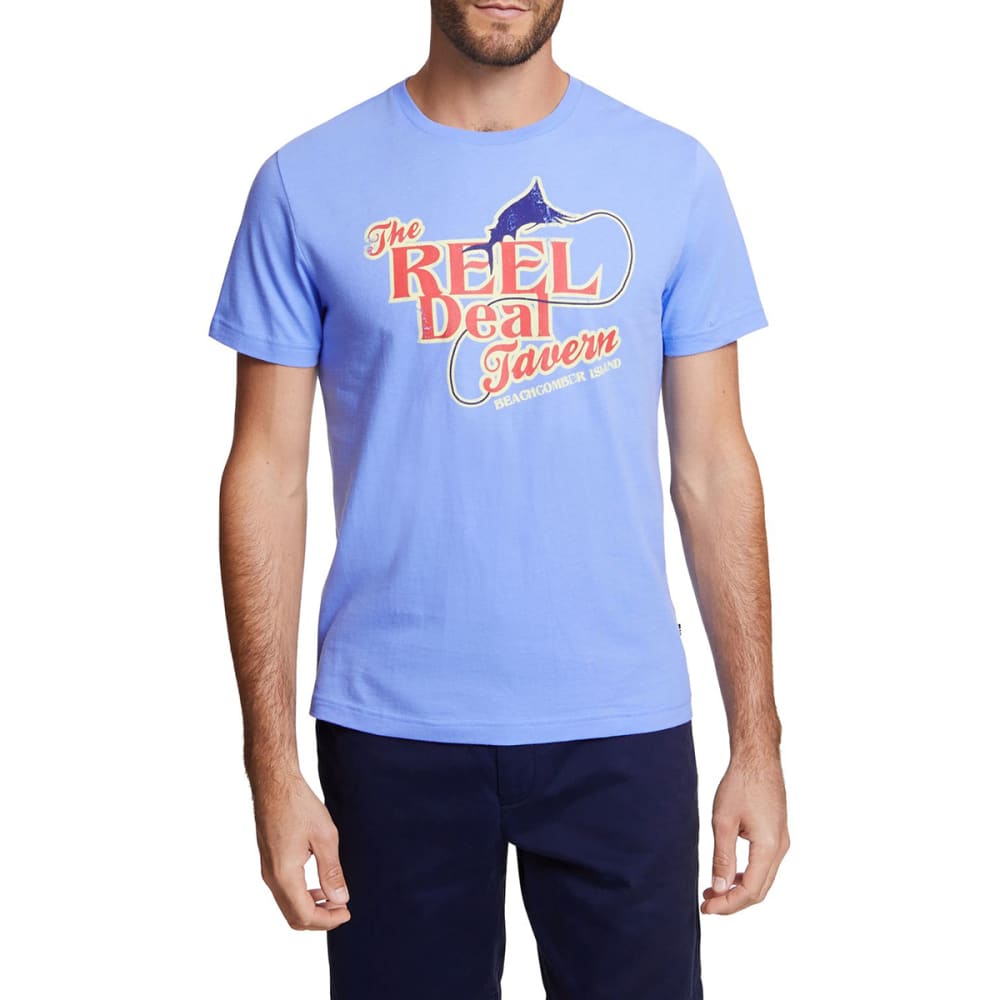 NAUTICA Men's Reel Deal Graphic Tee L
