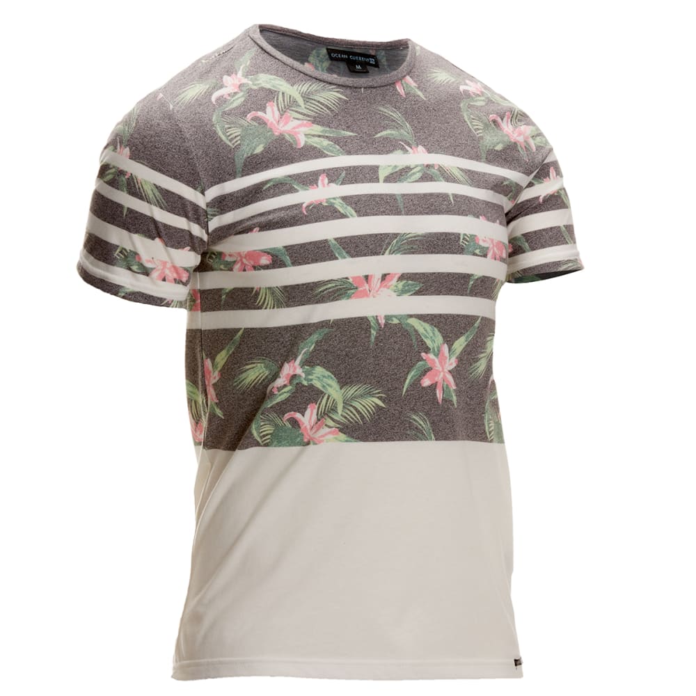OCEAN CURRENT Guys' Cairo Mock Twist Short-Sleeve Tee S