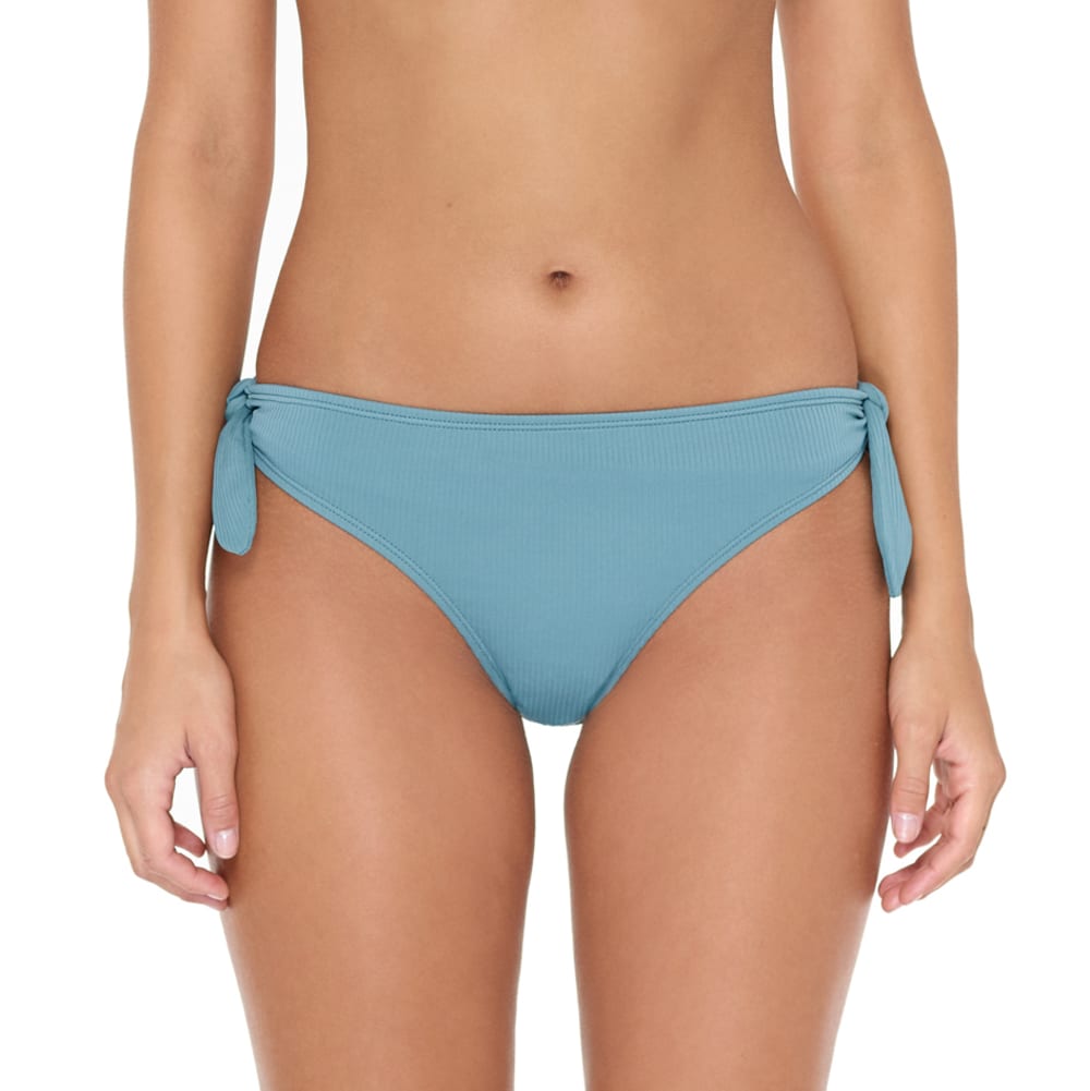 HOT WATER Juniors' Tie Side Cheeky Bikini Swim Bottoms XL