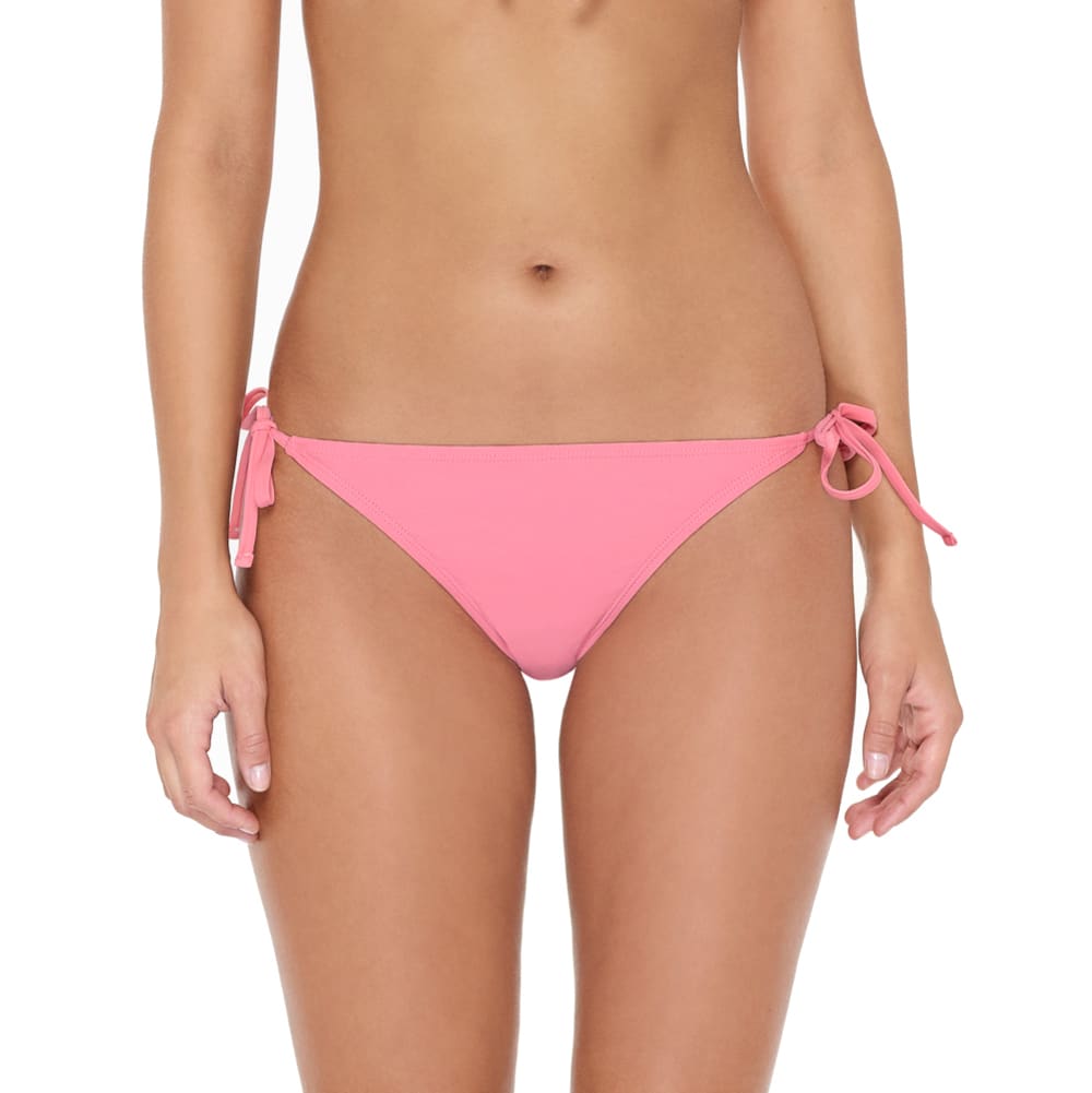 HOT WATER Juniors' Sold Tie Side String Swim Bottoms L