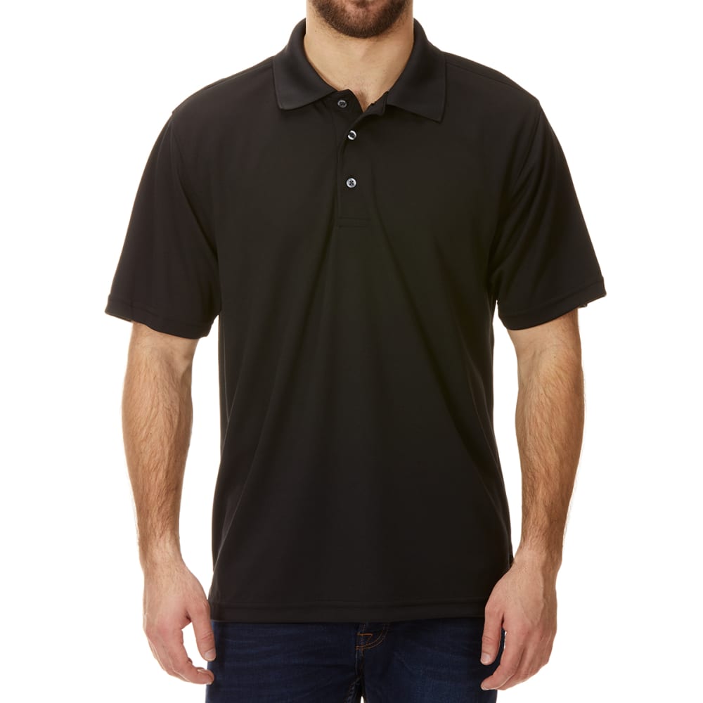 BCC Men's Performance Short-Sleeve Polo Shirt M