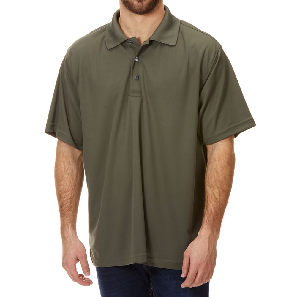 BCC Men's Performance Short-Sleeve Polo Shirt M