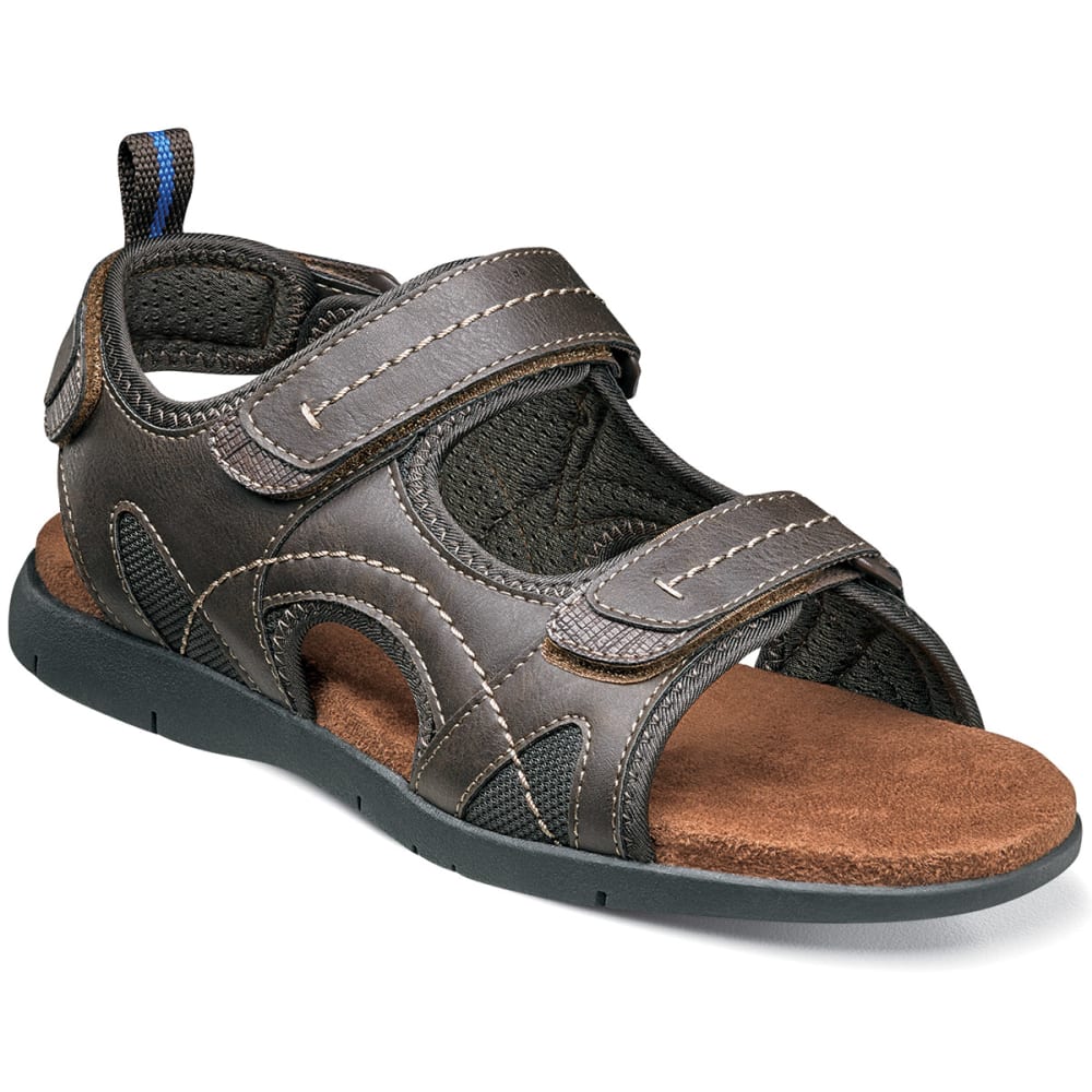 NUNN BUSH Men's Rio Grande Three-Stap Sandal 9
