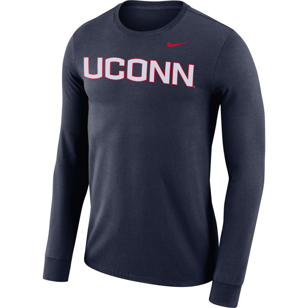 UCONN Men's Nike Wordmark Long-Sleeve Tee - Bob’s Stores