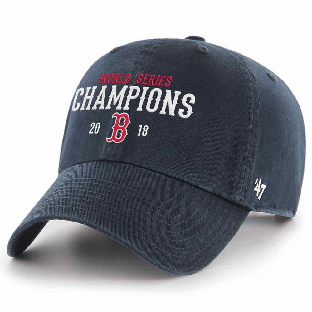 BOSTON RED SOX 2018 World Series Champions '47 Clean-Up Cap - Bob’s Stores