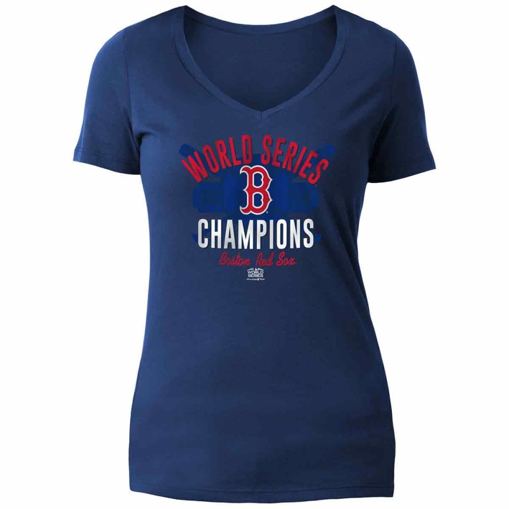 BOSTON RED SOX Women's 2018 World Series Champions Short-Sleeve Tee S