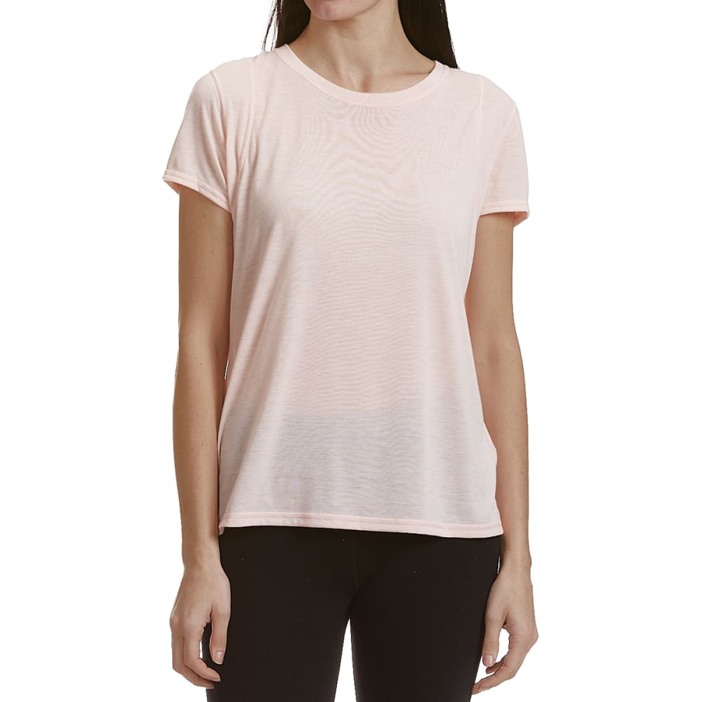 CALVIN KLEIN PERFORMANCE Women's Short-Sleeve Knit Crew Neck Tee - Bob ...