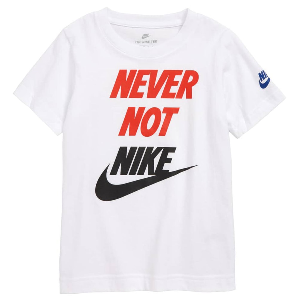 NIKE Little Boys' Never Not Nike Graphic Tee 4